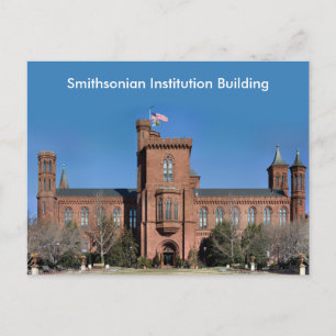 Carte Postale Bâtiment de la Smithsonian Institution à Washingto