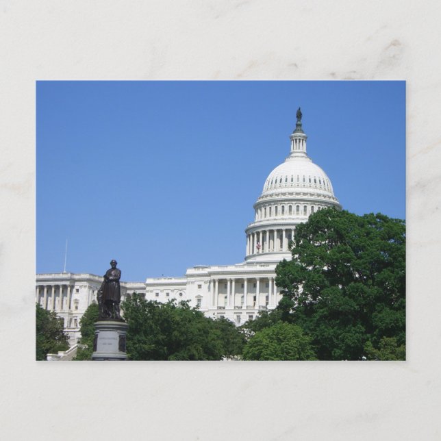Carte Postale Bâtiment du Capitole à Washington DC (Devant)