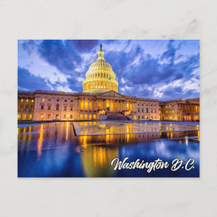Carte Postale Bâtiment du Capitole des États-Unis, Washington, D