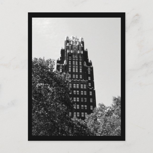 Carte Postale Bâtiment du parc Bryant de New York (Devant)