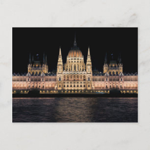 Carte Postale Bâtiment du parlement hongrois, Budapest