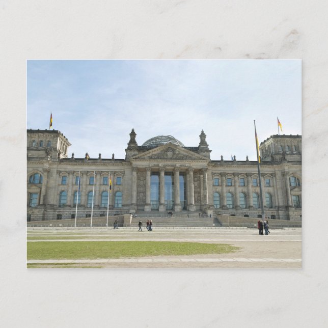 Carte Postale Bâtiment du Reichstag à Berlin (Devant)