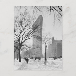 Carte Postale Bâtiment Flatiron en hiver, 1902