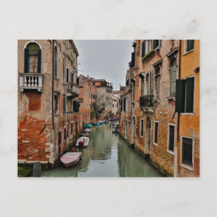 Carte Postale Bâtiment le long des canaux de Venise