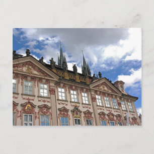 Carte Postale Bâtiment roman(4), Vieille Ville, Prague