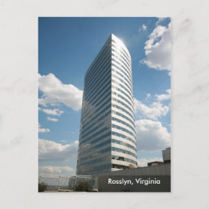 Carte Postale Bâtiment WJLA-TV à Rosslyn, Virginie