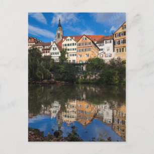 Carte Postale Bâtiments bordent la rivière Allemagne