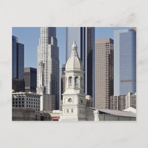 Carte Postale Bâtiments de gratte-ciel de Los Angeles à midi