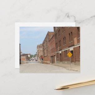 Carte Postale Bâtiments et IMPASSE à Burlington, Iowa