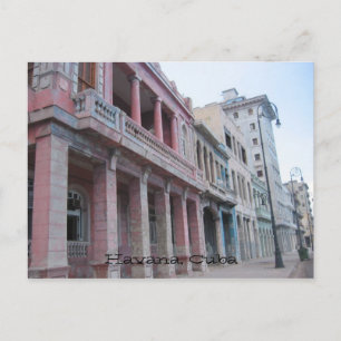 Carte Postale bâtiments havana