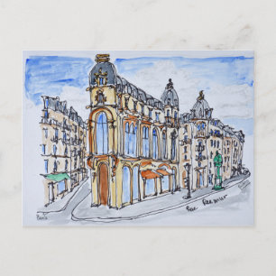 Carte Postale Bâtiments rue Reaumur, Paris, France