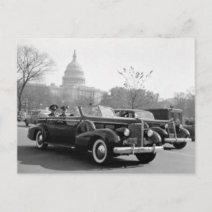 Carte Postale Batista Cruising the Capitol : 1938