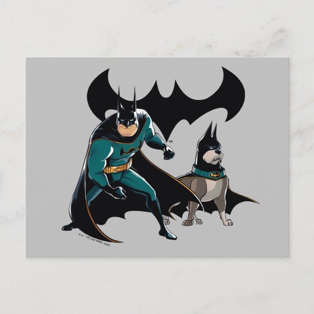 Carte Postale Batman & Ace (Devant)