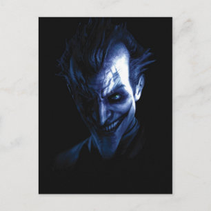 Carte Postale Batman : Arkham Asylum   Le Joker Dans L'Ombre