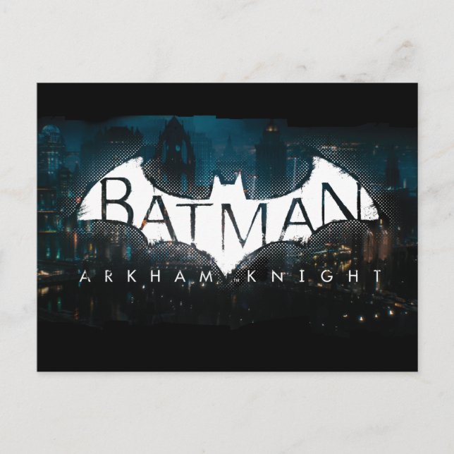 Carte Postale Batman Arkham Knight Gotham Logo (Devant)