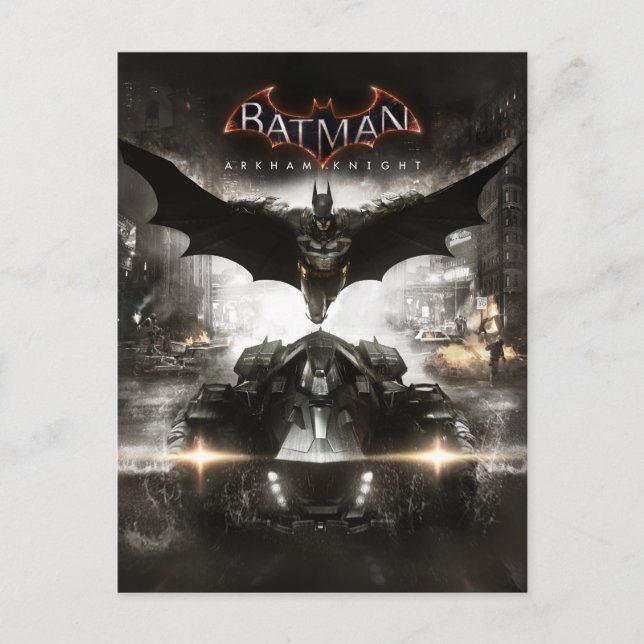 Carte Postale Batman Arkham Knight Key Art (Devant)