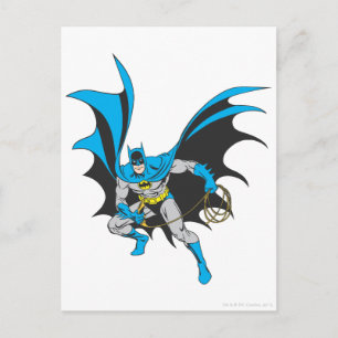 Carte Postale Batman avec corde