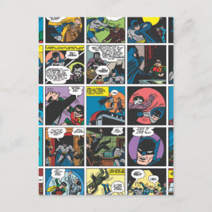 Carte Postale Batman Comic Panel 5x5