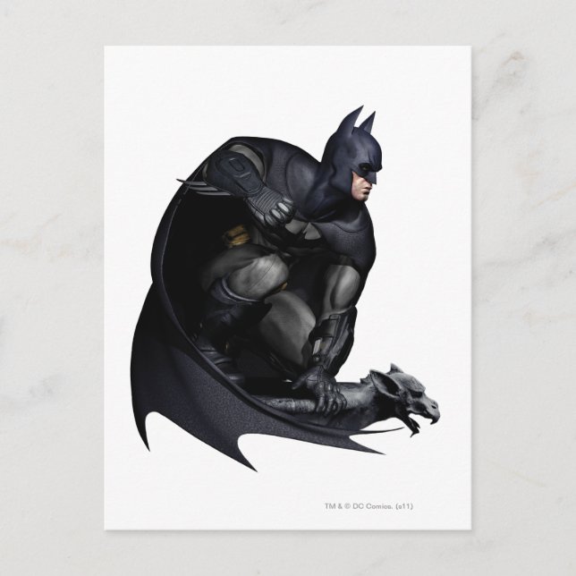 Carte Postale Batman Crouching (Devant)