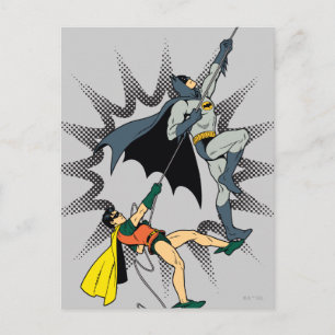Carte Postale Batman Et Robin Grimper