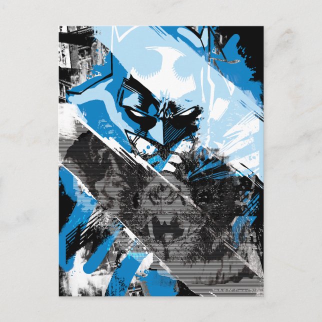Carte Postale Batman Future Cityscape Montage (Devant)