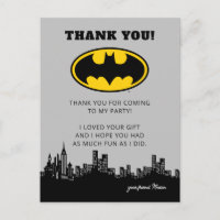 Batman Gotham City | Merci pour votre anniversaire