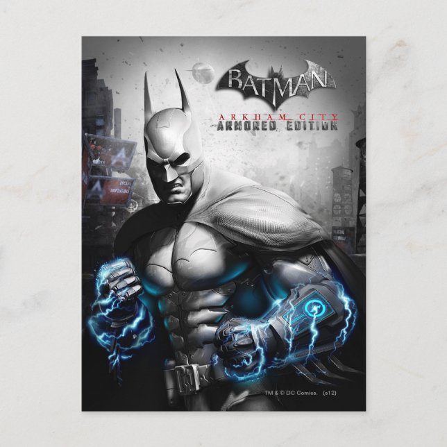 Carte Postale Batman - Lightning (Devant)