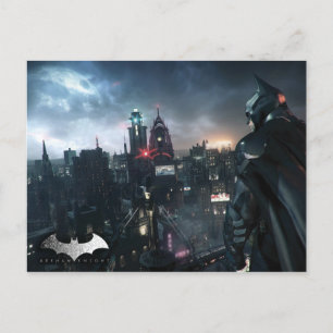 Carte Postale Batman regarde la ville