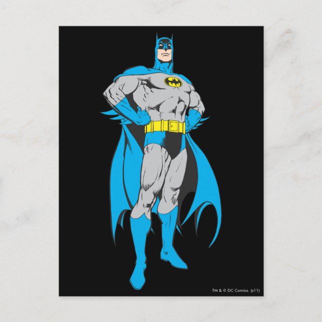 Carte Postale Batman Stands (Devant)