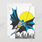 Carte Postale Batman Swings (Devant / Derrière)
