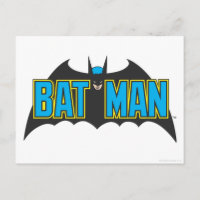 Batman | Vintage Blue Black Logo