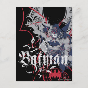 Carte Postale Batman Wing Collage