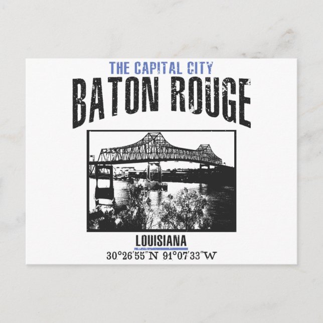 Carte Postale Baton Rouge (Devant)