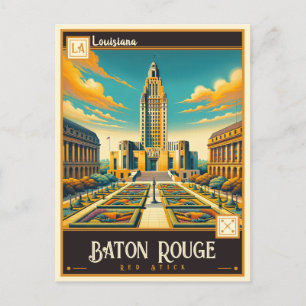 Carte Postale Baton Rouge, Louisiane   VINTAGE