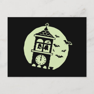 Carte Postale Bats de Beffroi Lune
