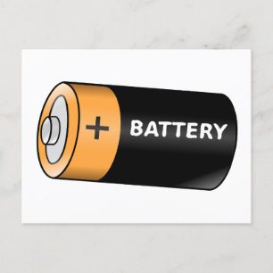 Carte Postale Batterie