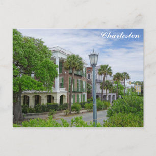 Carte Postale Batterie Charleston Caroline du Sud Maisons histor