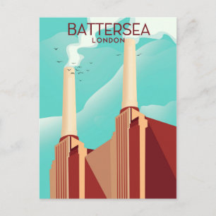Carte Postale Battersea Londres