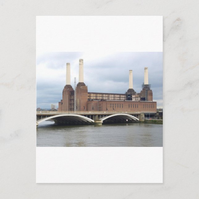 Carte Postale Battersea Power Station à Londres Angleterre Royau (Devant)