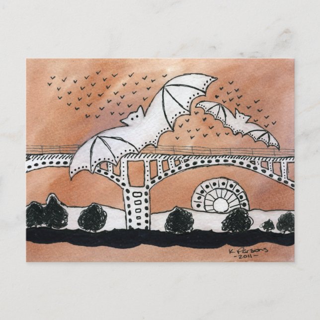 Carte Postale Battes d'avenue du congrès (Devant)