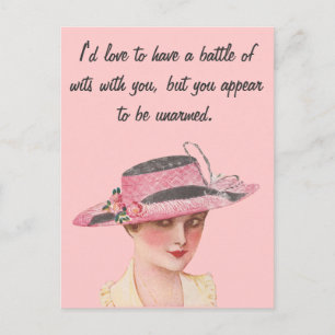 Carte Postale Battle of Wits