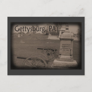 Carte Postale Battlefield of Gettysburg