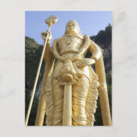 Batu cave Malaysia Postcard