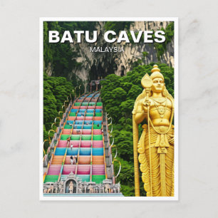 Carte Postale Batu Caves Malaisie Selangor