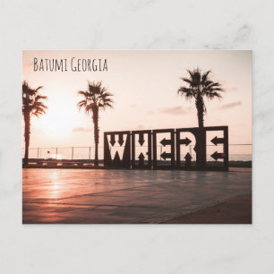 Carte Postale Batumi, Géorgie