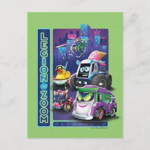 Carte Postale Batwheel™ - Légion de Zoom