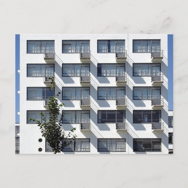 Carte Postale Bauhaus Dessau Allemagne (Devant)