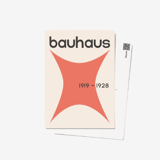 Carte Postale Bauhaus Exposition géométrique Art Décor