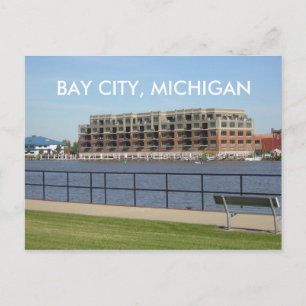 CARTE POSTALE BAY CITY, MICHIGAN POST CARD