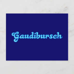 Carte Postale Bayerisch de Bayern de Gaudibursch Bavière